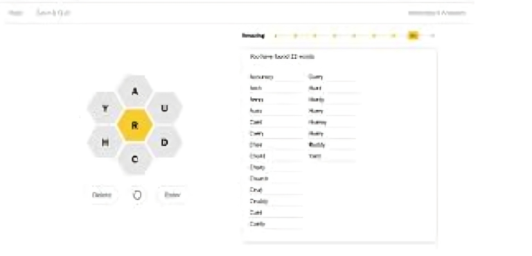 Spelling Bee Solver